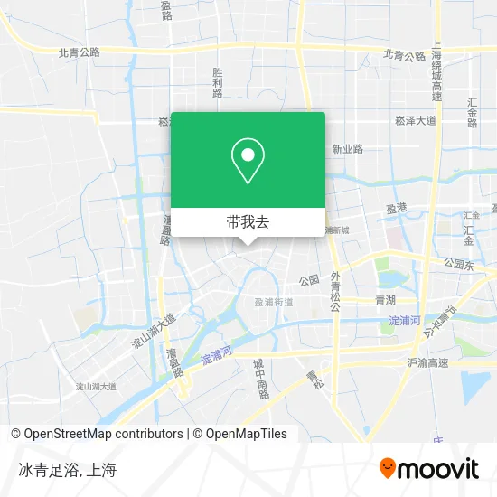 冰青足浴地图