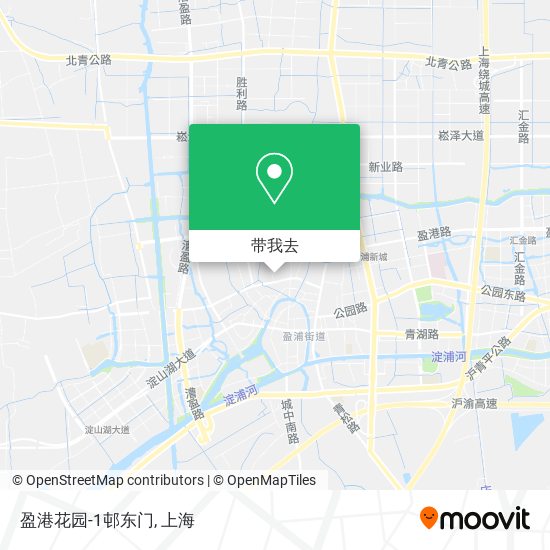 盈港花园-1邨东门地图