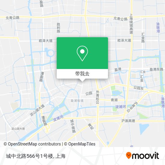 城中北路566号1号楼地图