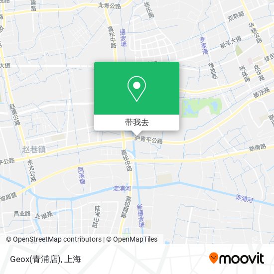 Geox(青浦店)地图