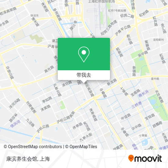 康滨养生会馆地图