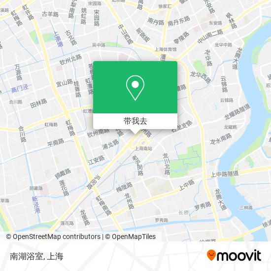 南湖浴室地图