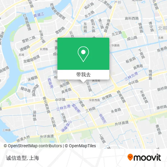诚信造型地图