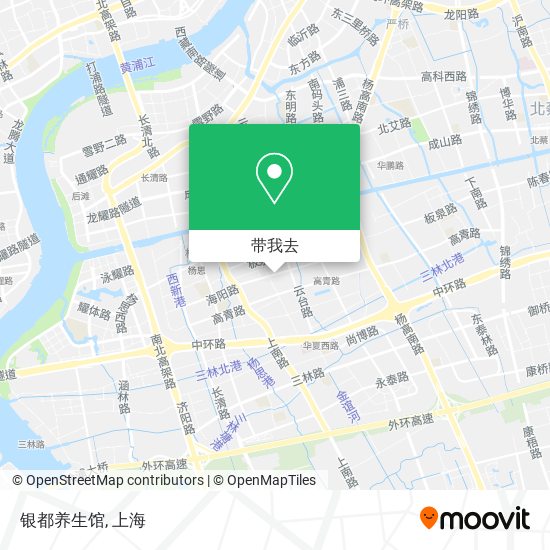 银都养生馆地图