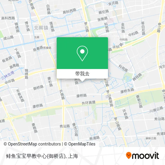 鲱鱼宝宝早教中心(御桥店)地图