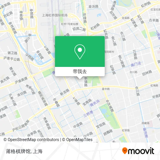 莆格棋牌馆地图