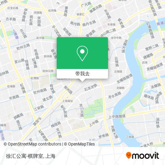 徐汇公寓-棋牌室地图