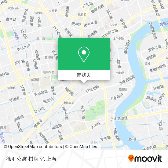 徐汇公寓-棋牌室地图