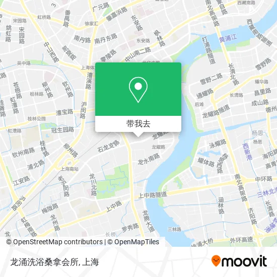 龙涌洗浴桑拿会所地图