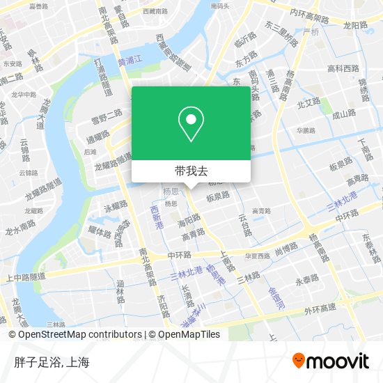 胖子足浴地图