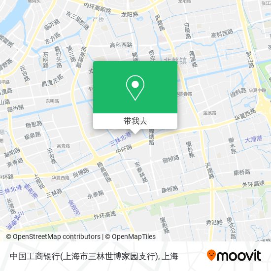 中国工商银行(上海市三林世博家园支行)地图