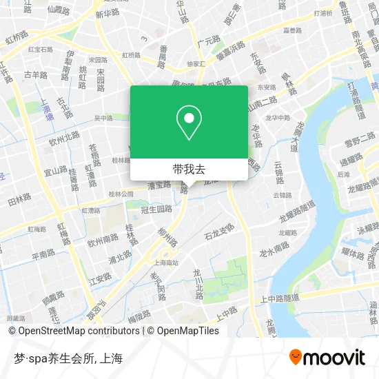 梦·spa养生会所地图