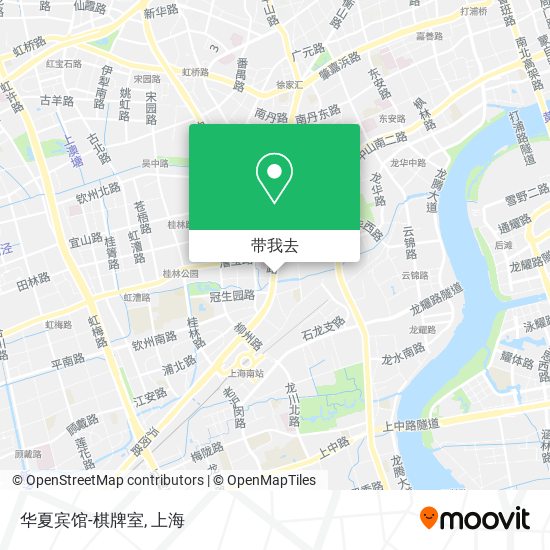 华夏宾馆-棋牌室地图
