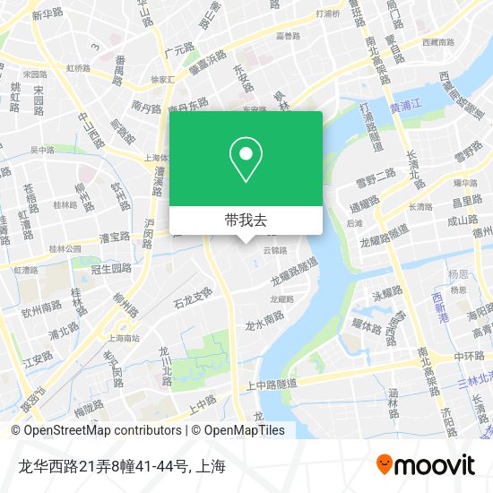 龙华西路21弄8幢41-44号地图