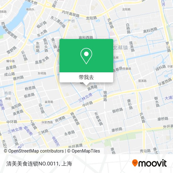 清美美食连锁NO.0011地图