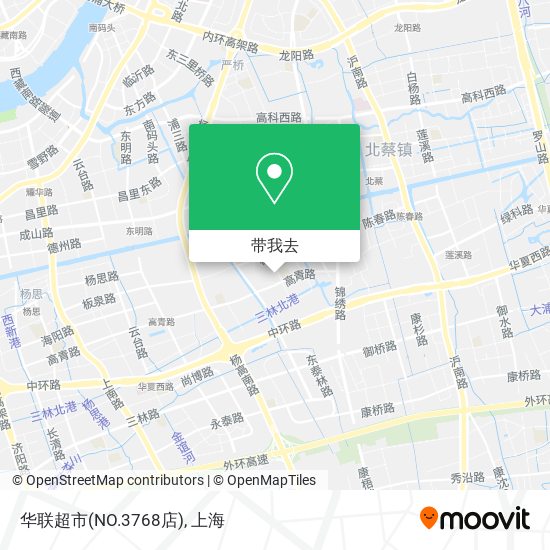 华联超市(NO.3768店)地图