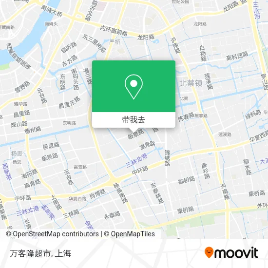 万客隆超市地图
