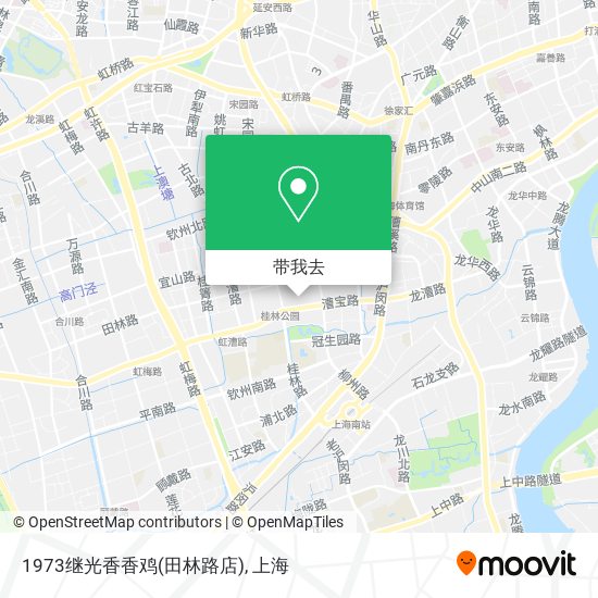 1973继光香香鸡(田林路店)地图