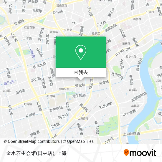 金水养生会馆(田林店)地图