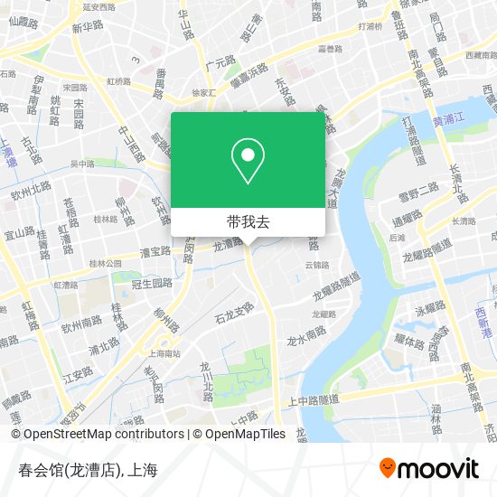 春会馆(龙漕店)地图