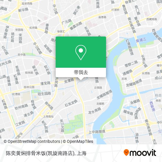 陈奕黄焖排骨米饭(凯旋南路店)地图