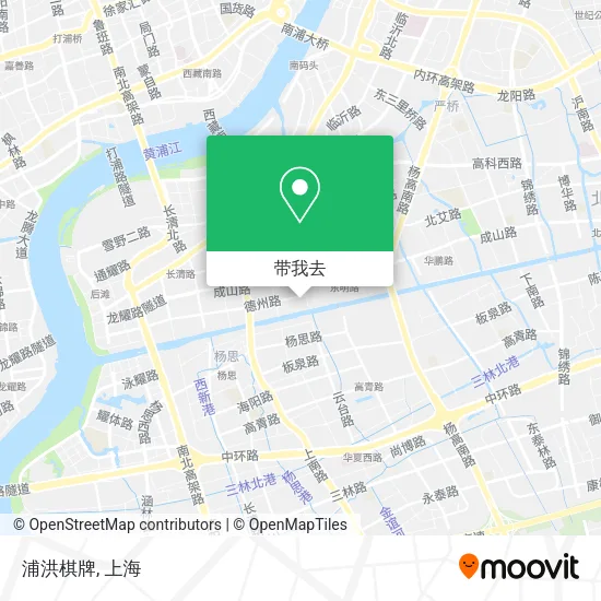 浦洪棋牌地图