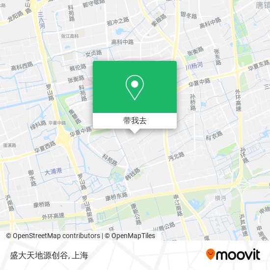 盛大天地源创谷地图
