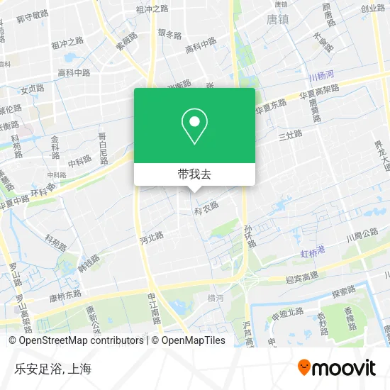 乐安足浴地图