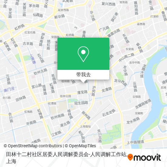 田林十二村社区居委人民调解委员会-人民调解工作站地图