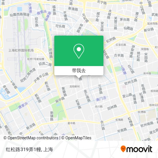 红松路319弄1幢地图