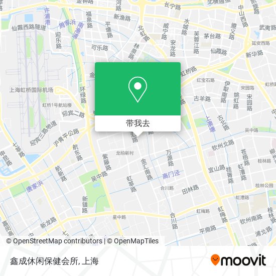 鑫成休闲保健会所地图