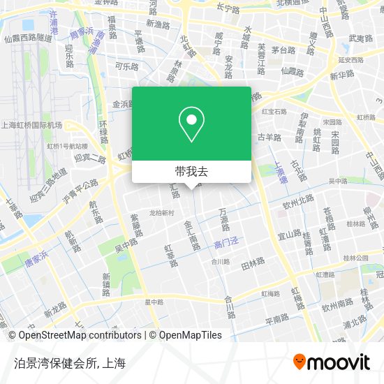 泊景湾保健会所地图