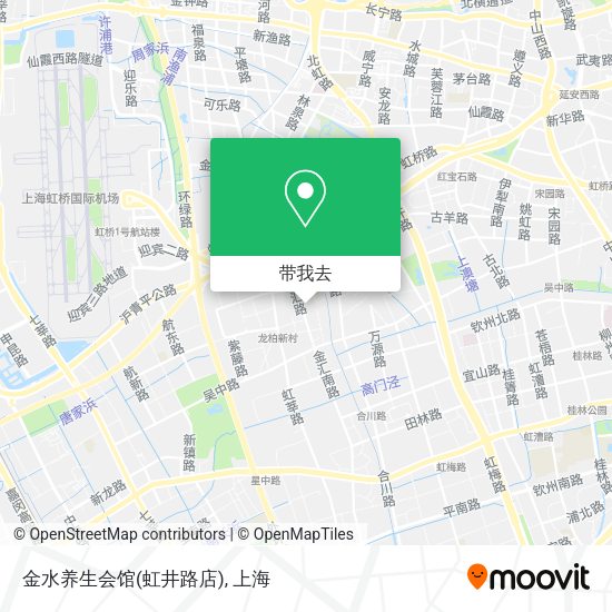 金水养生会馆(虹井路店)地图