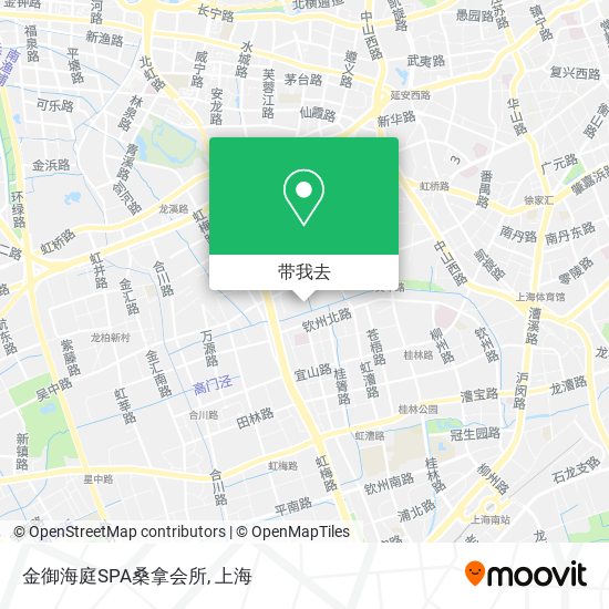 金御海庭SPA桑拿会所地图