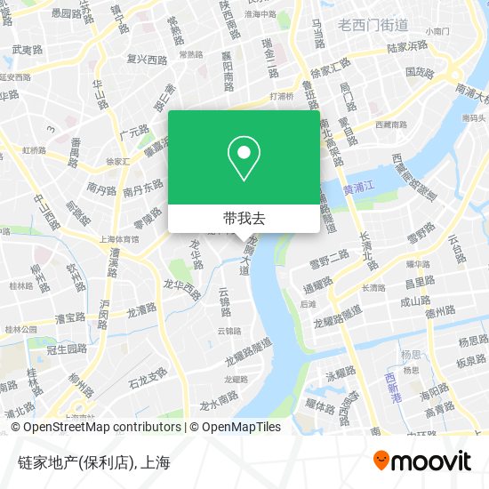 链家地产(保利店)地图