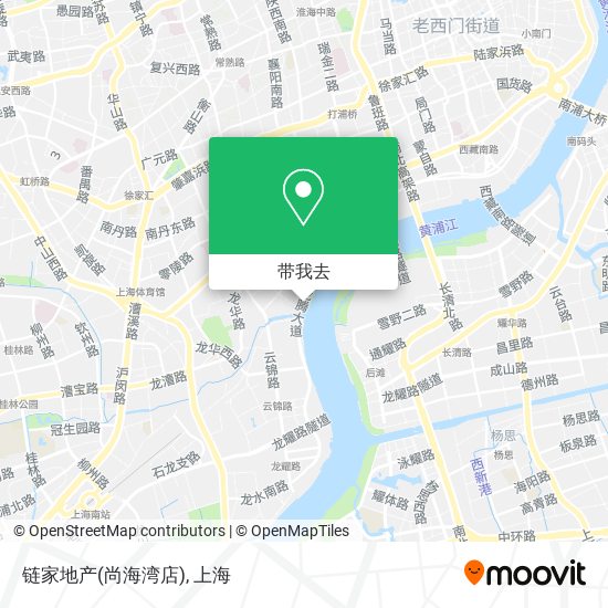 链家地产(尚海湾店)地图