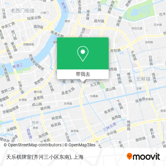 天乐棋牌室(齐河三小区东南)地图