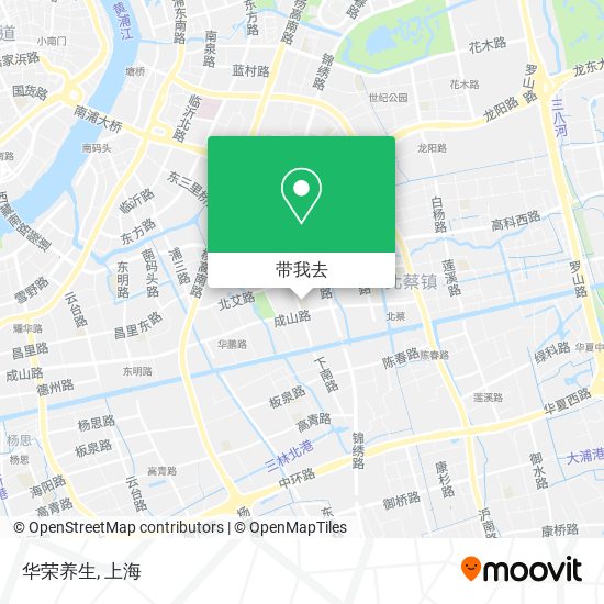 华荣养生地图