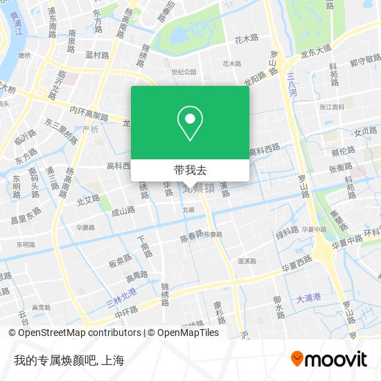 我的专属焕颜吧地图