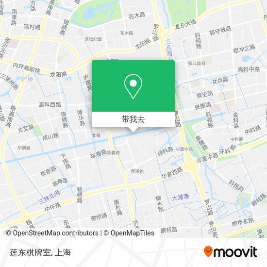 莲东棋牌室地图