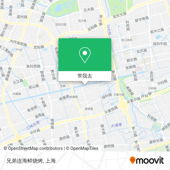 兄弟连海鲜烧烤地图