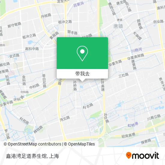 鑫港湾足道养生馆地图
