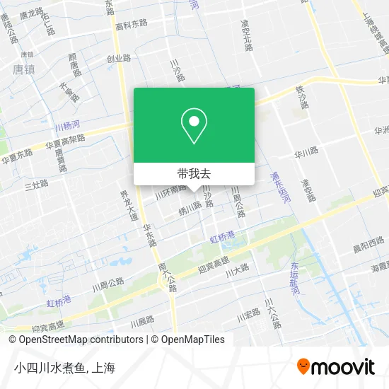 小四川水煮鱼地图