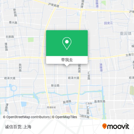 诚信百货地图