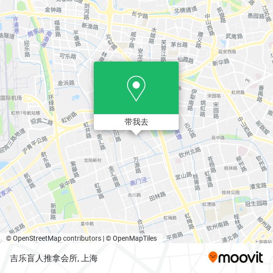 吉乐盲人推拿会所地图