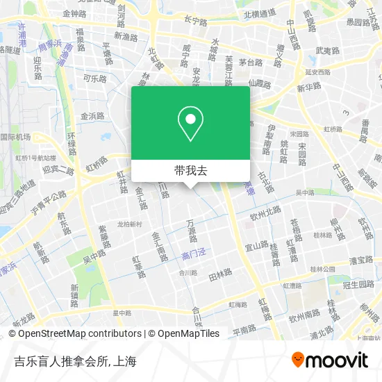 吉乐盲人推拿会所地图