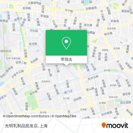 光明乳制品批发店地图