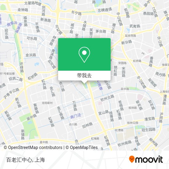 百老汇中心地图