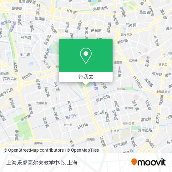 上海乐虎高尔夫教学中心地图