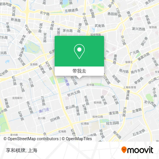 享和棋牌地图